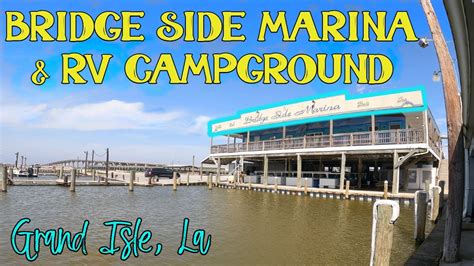 Bridgeside marina - Oct 28, 2021 · Owners of the iconic Bridgeside Marina, they have suffered enormous losses over the past few months. The family matriarch, Elnora Gaspard, passed away 5 weeks before Ida made landfall, making ... 